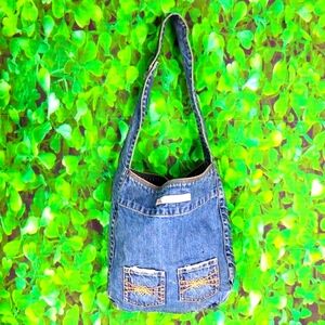 Meli-melo Blue Denim VintageTote Bag